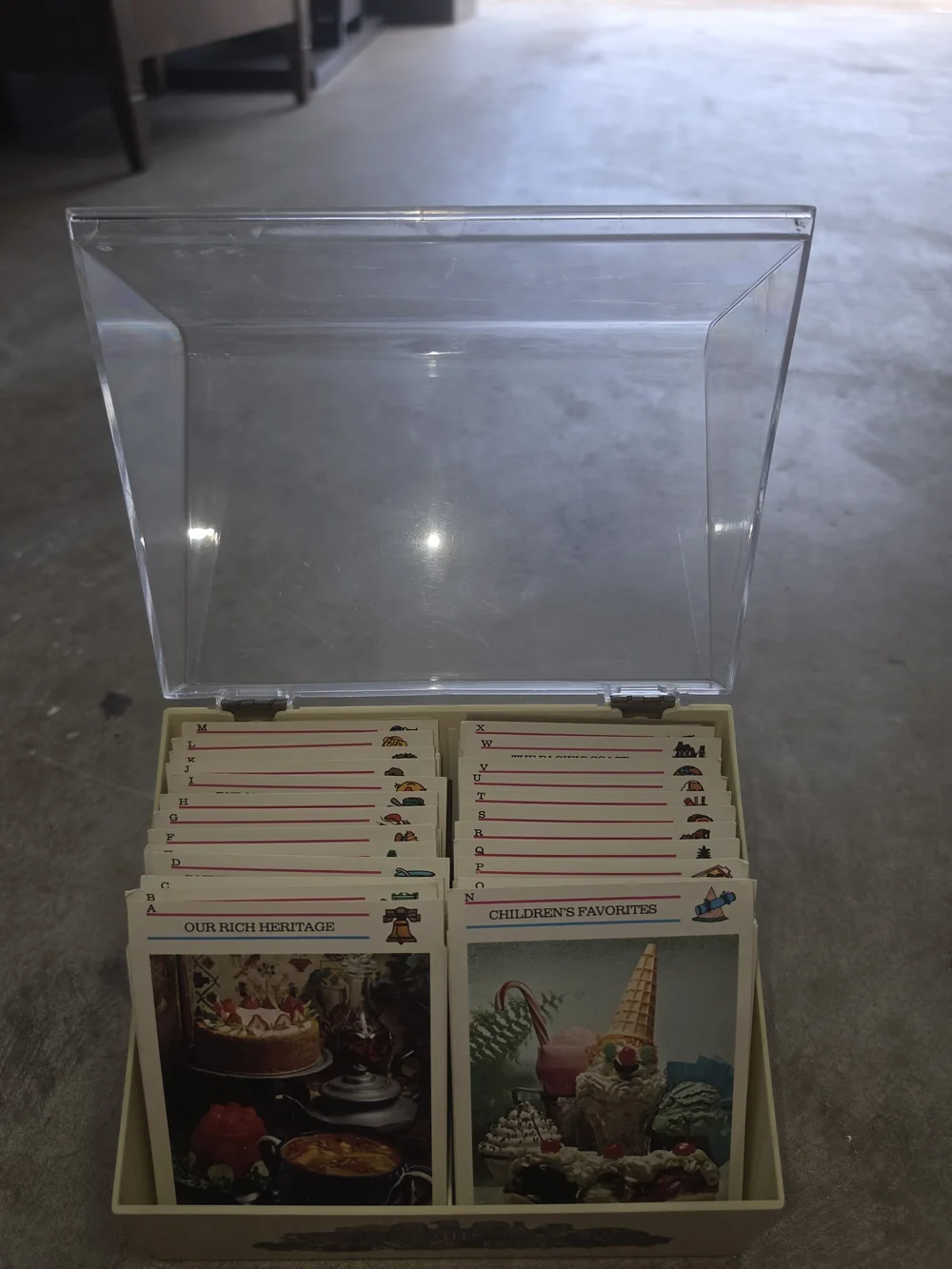 Vintage McCall's Great American Recipe Card Collection w/ Original Box